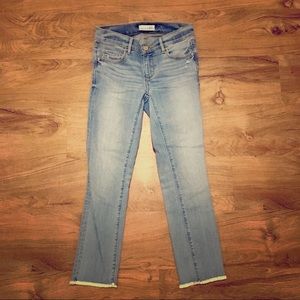 LOFT Modern Skinny Cropped Jeans